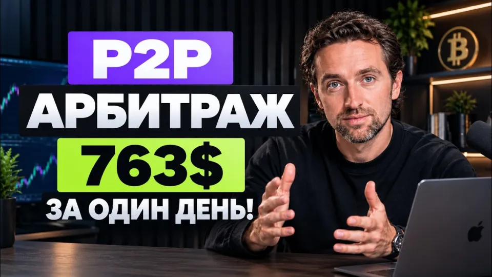 P2P Арбитраж: Я заработал 763$ всего за один день! | Арбитраж крипты